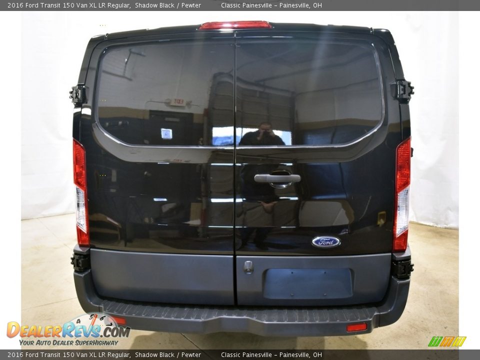 2016 Ford Transit 150 Van XL LR Regular Shadow Black / Pewter Photo #3