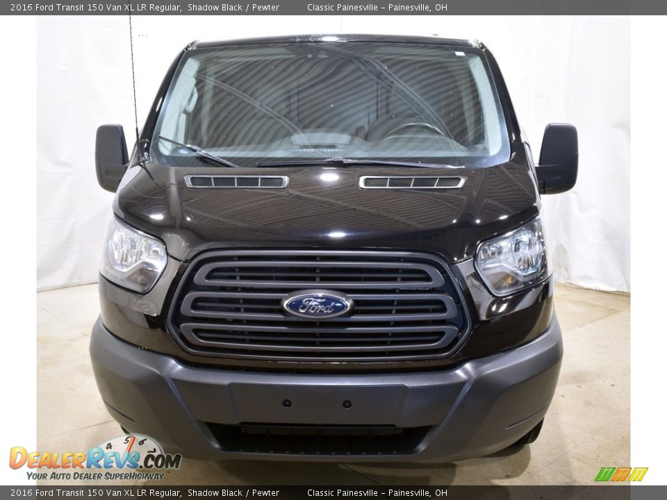 2016 Ford Transit 150 Van XL LR Regular Shadow Black / Pewter Photo #4