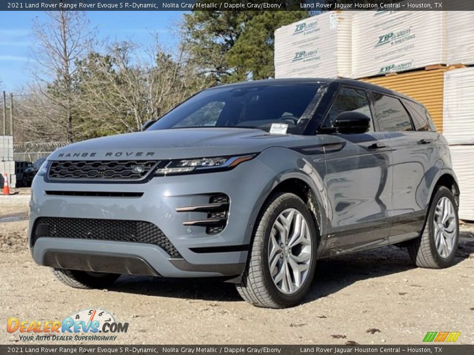 Front 3/4 View of 2021 Land Rover Range Rover Evoque S R-Dynamic Photo #2