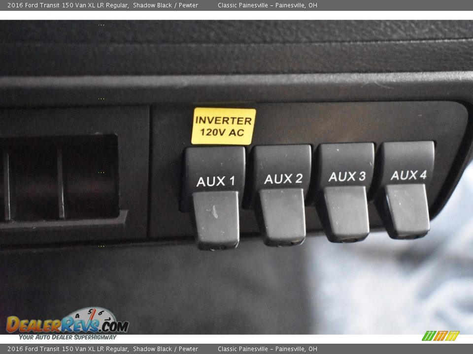 Controls of 2016 Ford Transit 150 Van XL LR Regular Photo #12