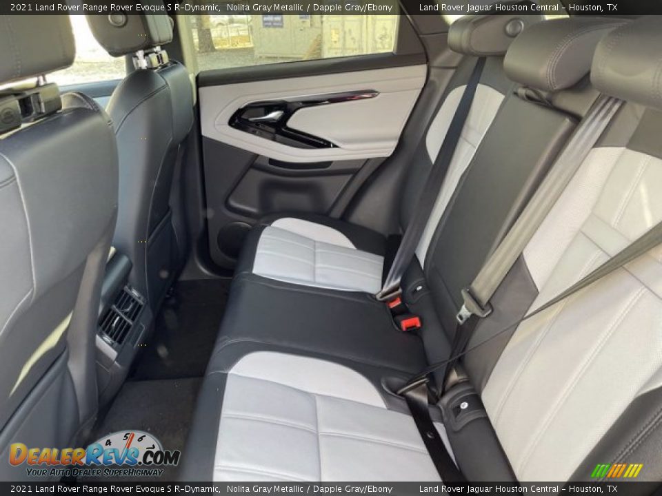 Rear Seat of 2021 Land Rover Range Rover Evoque S R-Dynamic Photo #6