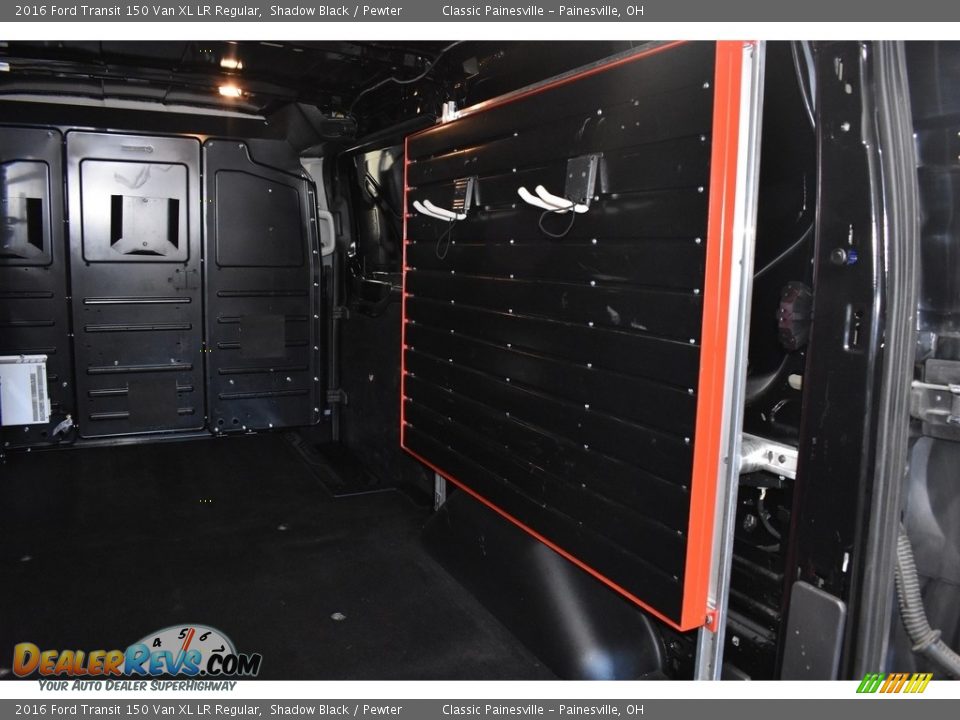 2016 Ford Transit 150 Van XL LR Regular Shadow Black / Pewter Photo #14