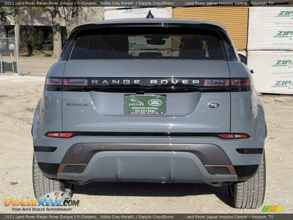 2021 Land Rover Range Rover Evoque S R-Dynamic Nolita Gray Metallic / Dapple Gray/Ebony Photo #8