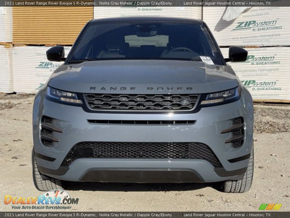 2021 Land Rover Range Rover Evoque S R-Dynamic Nolita Gray Metallic / Dapple Gray/Ebony Photo #9