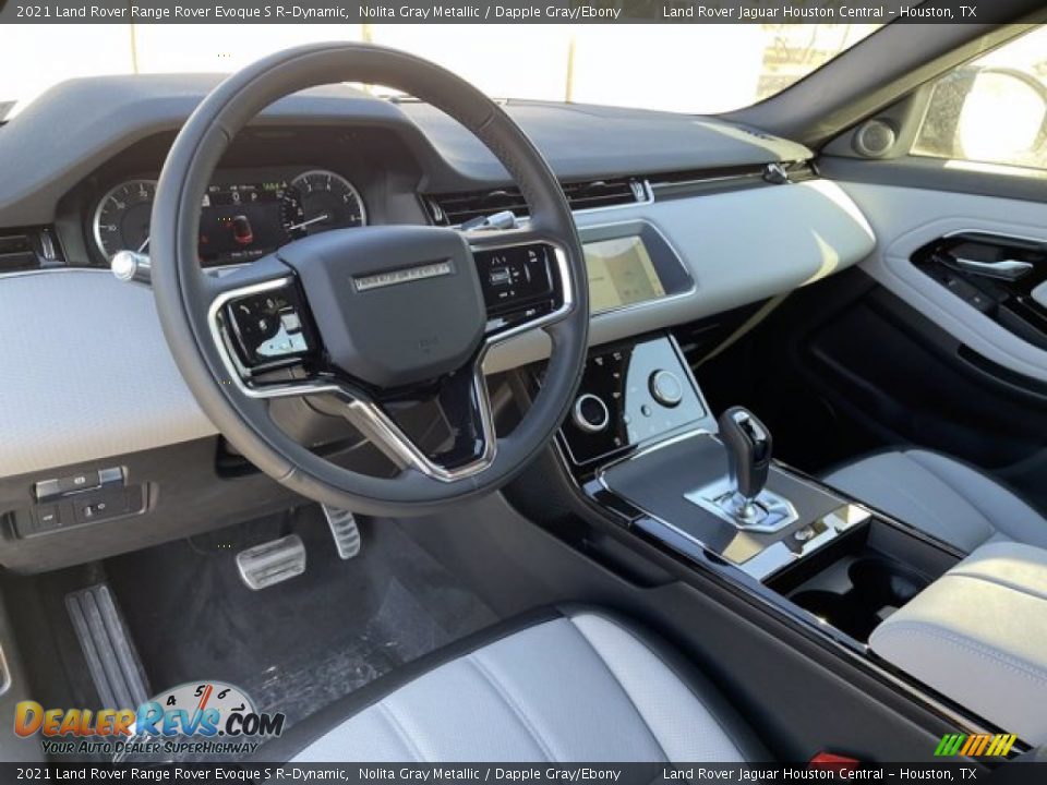 Dashboard of 2021 Land Rover Range Rover Evoque S R-Dynamic Photo #12