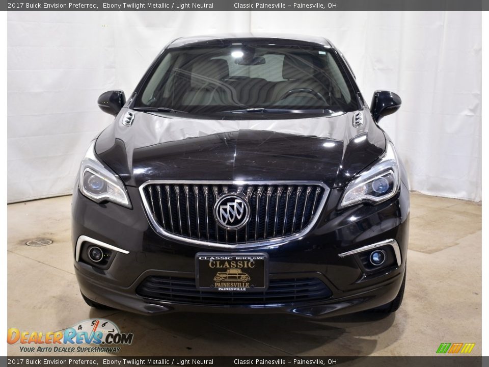 2017 Buick Envision Preferred Ebony Twilight Metallic / Light Neutral Photo #4