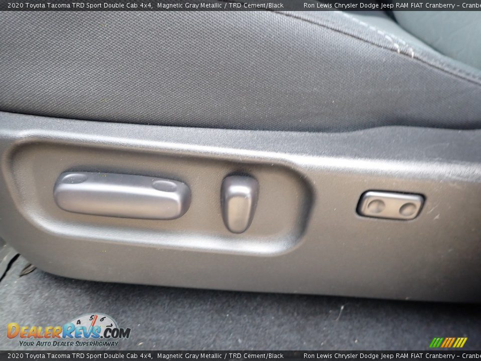 2020 Toyota Tacoma TRD Sport Double Cab 4x4 Magnetic Gray Metallic / TRD Cement/Black Photo #19