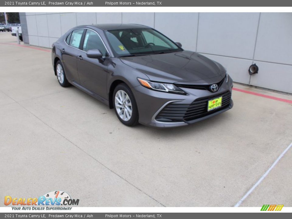 2021 Toyota Camry LE Predawn Gray Mica / Ash Photo #2