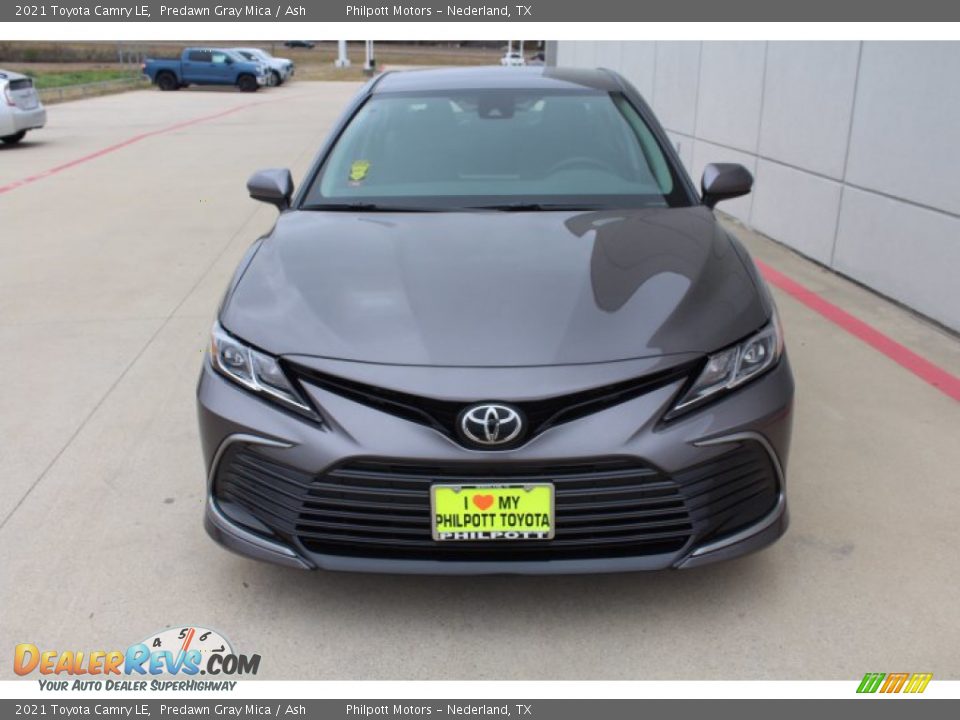 2021 Toyota Camry LE Predawn Gray Mica / Ash Photo #3