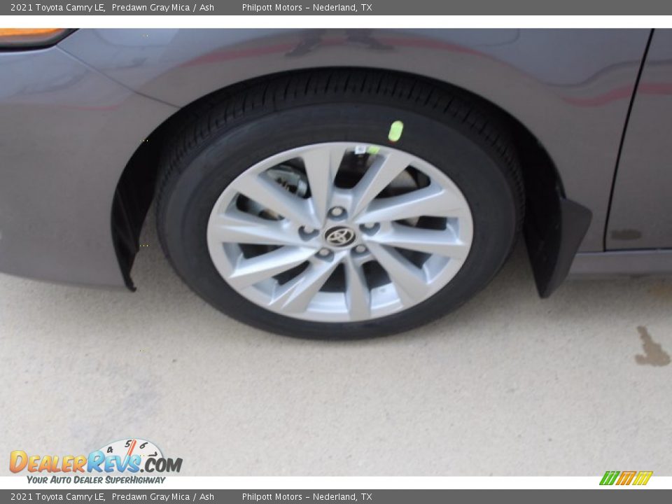 2021 Toyota Camry LE Predawn Gray Mica / Ash Photo #5