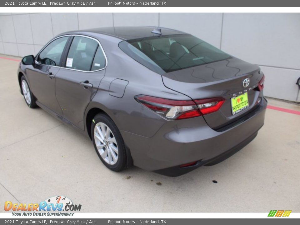 2021 Toyota Camry LE Predawn Gray Mica / Ash Photo #6