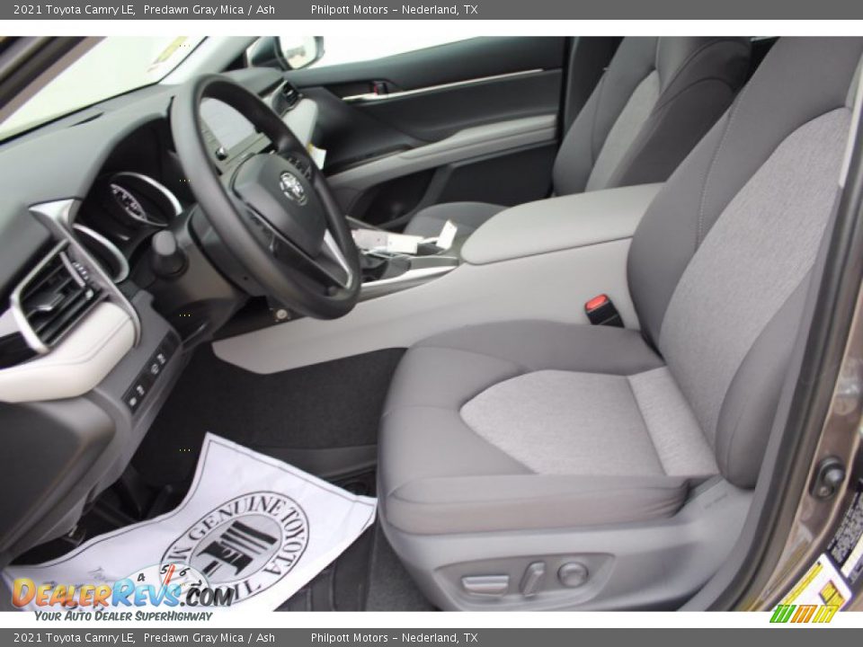 2021 Toyota Camry LE Predawn Gray Mica / Ash Photo #10
