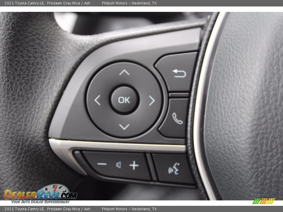 2021 Toyota Camry LE Predawn Gray Mica / Ash Photo #11