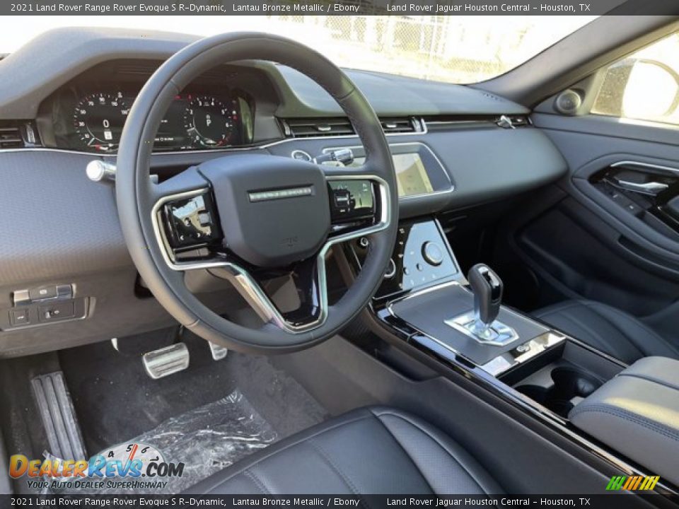 Ebony Interior - 2021 Land Rover Range Rover Evoque S R-Dynamic Photo #13