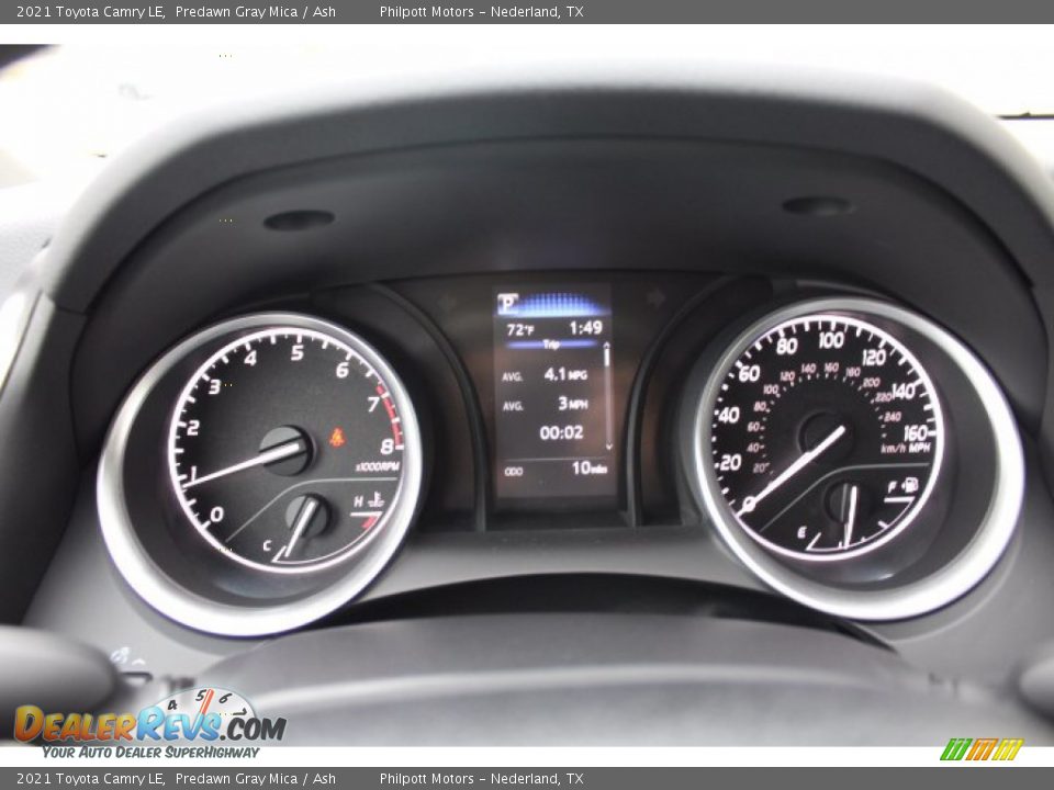 2021 Toyota Camry LE Predawn Gray Mica / Ash Photo #13