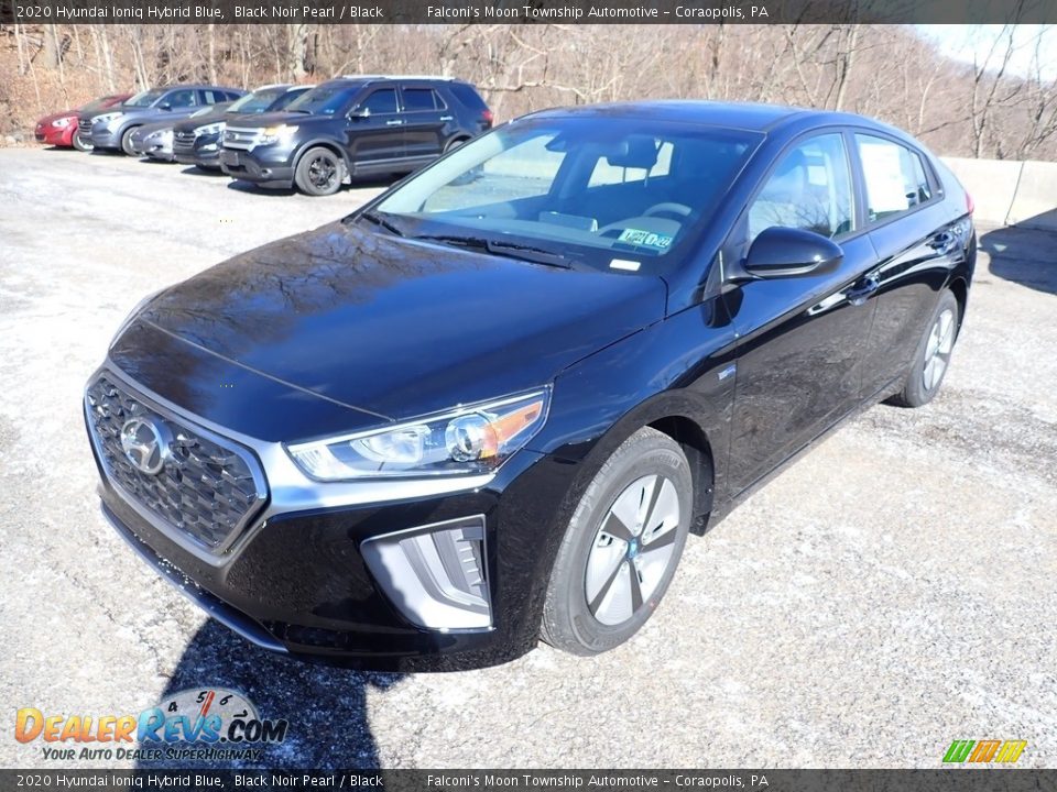 2020 Hyundai Ioniq Hybrid Blue Black Noir Pearl / Black Photo #5