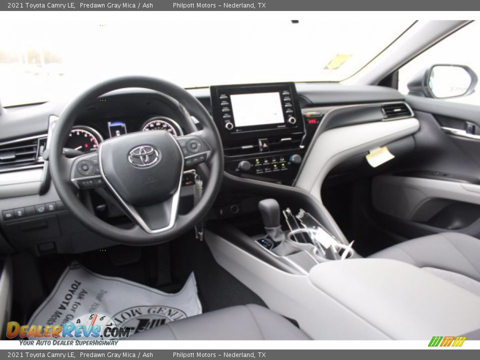 2021 Toyota Camry LE Predawn Gray Mica / Ash Photo #20