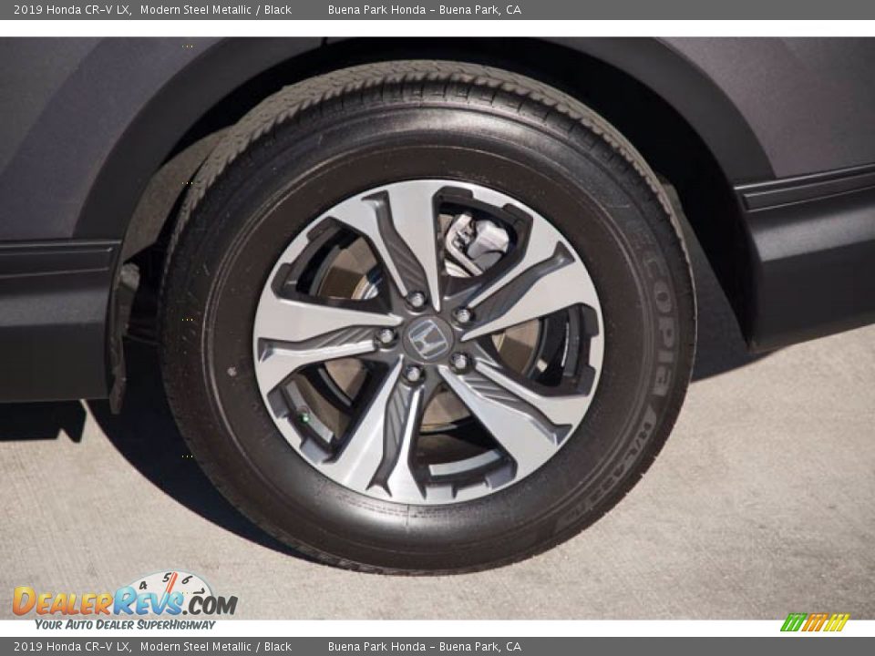 2019 Honda CR-V LX Modern Steel Metallic / Black Photo #35