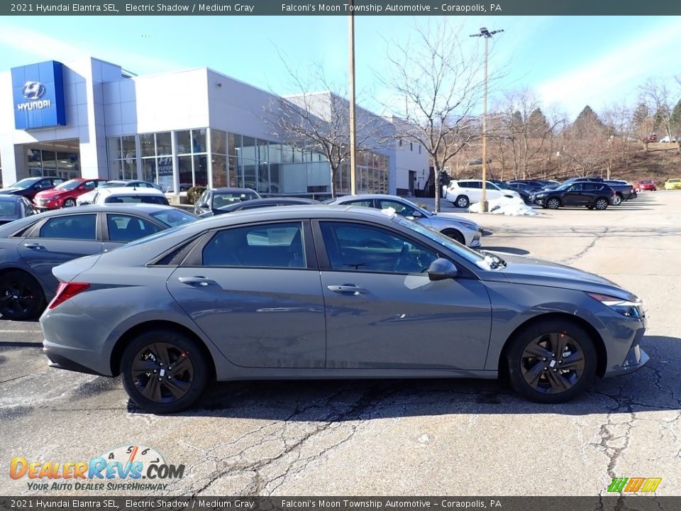 2021 Hyundai Elantra SEL Electric Shadow / Medium Gray Photo #1