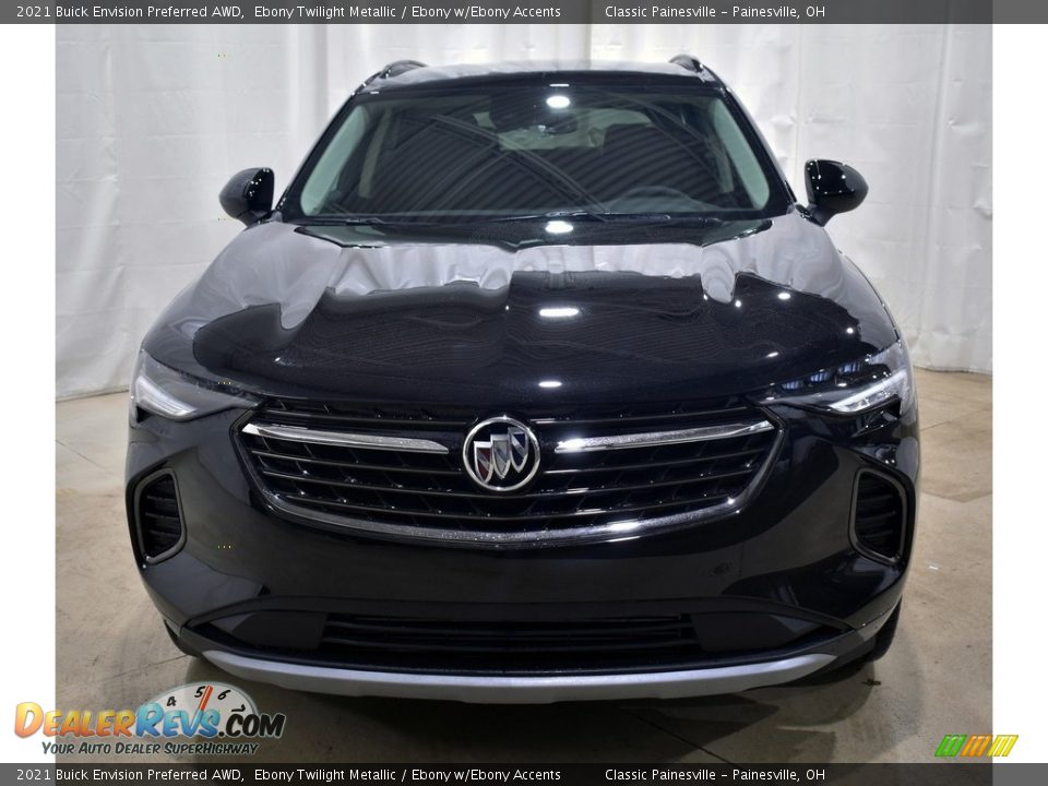 2021 Buick Envision Preferred AWD Ebony Twilight Metallic / Ebony w/Ebony Accents Photo #4