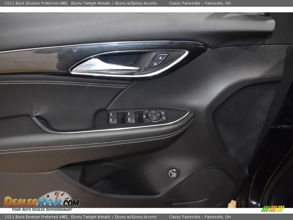 2021 Buick Envision Preferred AWD Ebony Twilight Metallic / Ebony w/Ebony Accents Photo #8