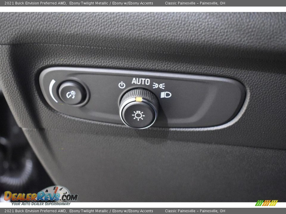 2021 Buick Envision Preferred AWD Ebony Twilight Metallic / Ebony w/Ebony Accents Photo #9