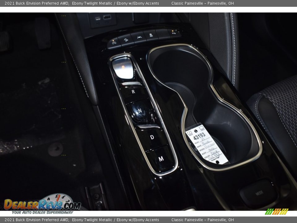 2021 Buick Envision Preferred AWD Ebony Twilight Metallic / Ebony w/Ebony Accents Photo #14