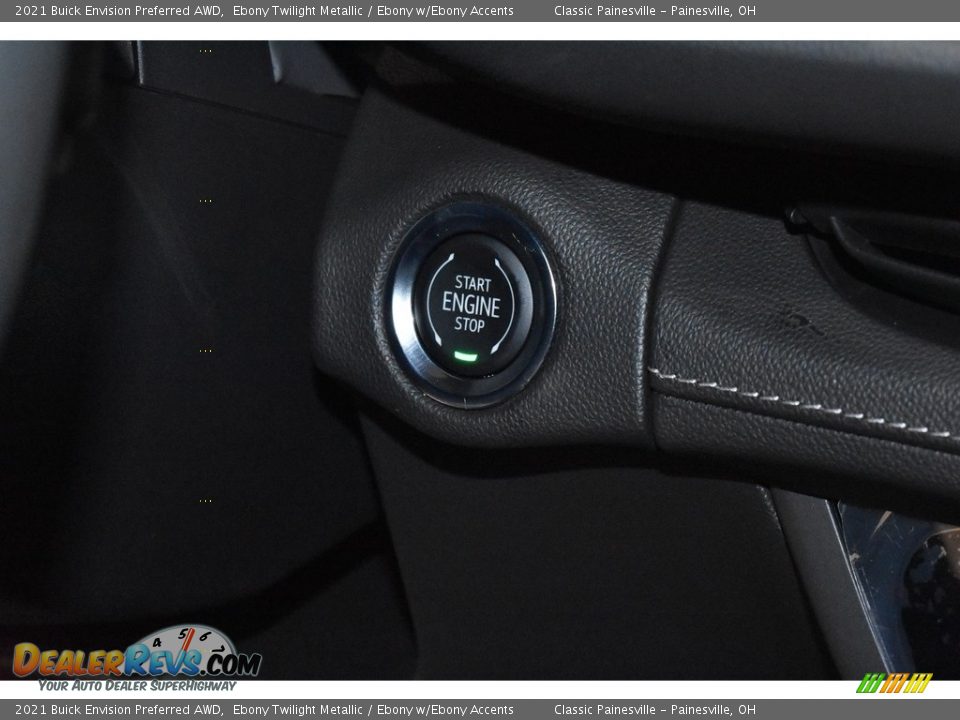 2021 Buick Envision Preferred AWD Ebony Twilight Metallic / Ebony w/Ebony Accents Photo #16