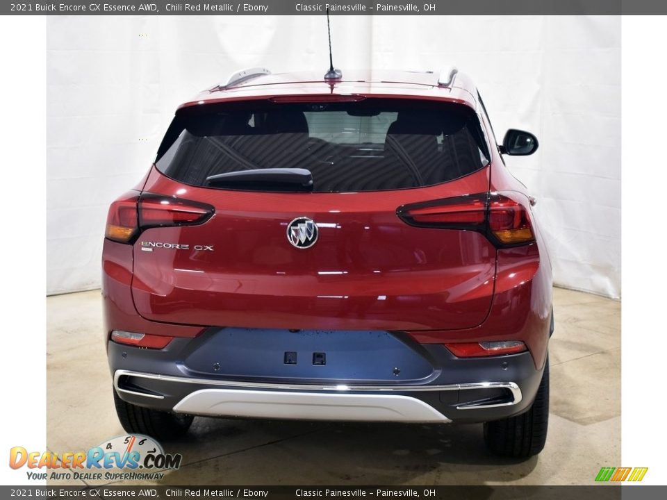 2021 Buick Encore GX Essence AWD Chili Red Metallic / Ebony Photo #3