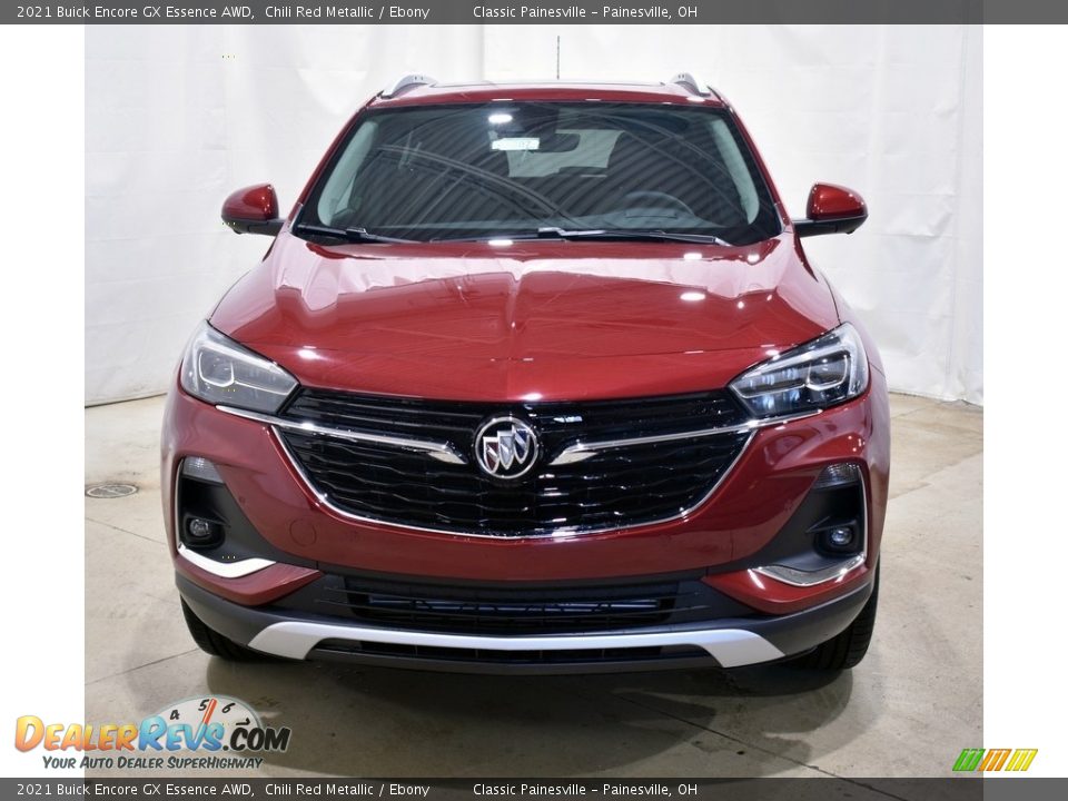 2021 Buick Encore GX Essence AWD Chili Red Metallic / Ebony Photo #4