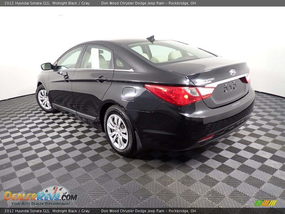 2012 Hyundai Sonata GLS Midnight Black / Gray Photo #10