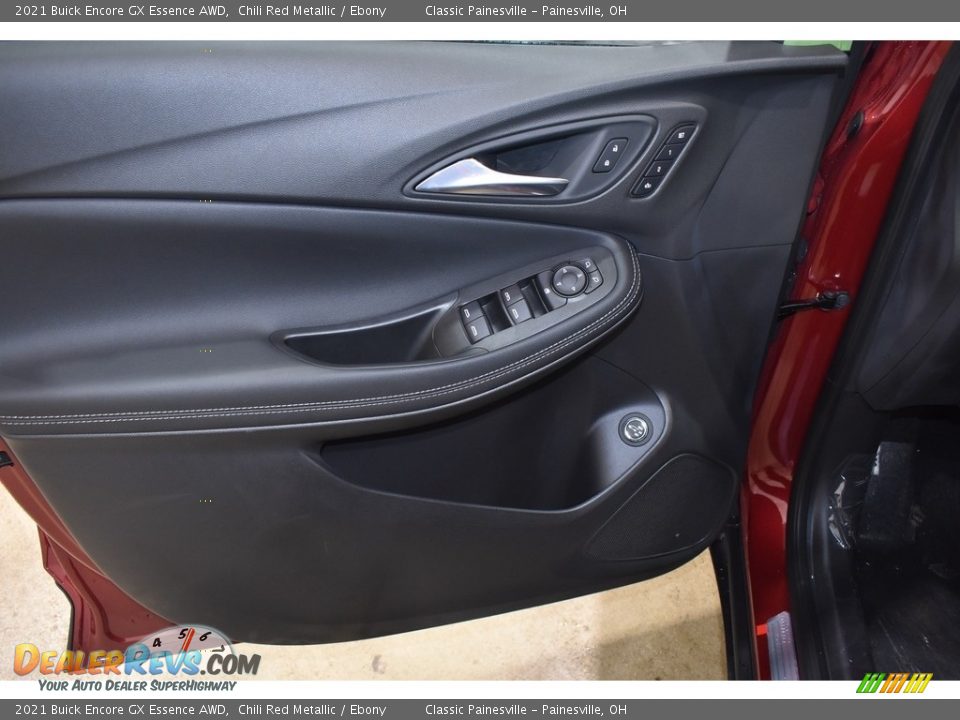 2021 Buick Encore GX Essence AWD Chili Red Metallic / Ebony Photo #9