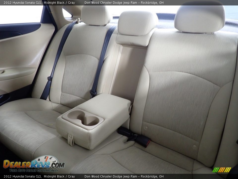 2012 Hyundai Sonata GLS Midnight Black / Gray Photo #22