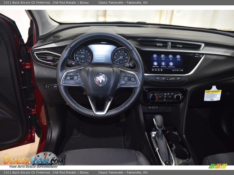 2021 Buick Encore GX Preferred Chili Red Metallic / Ebony Photo #10