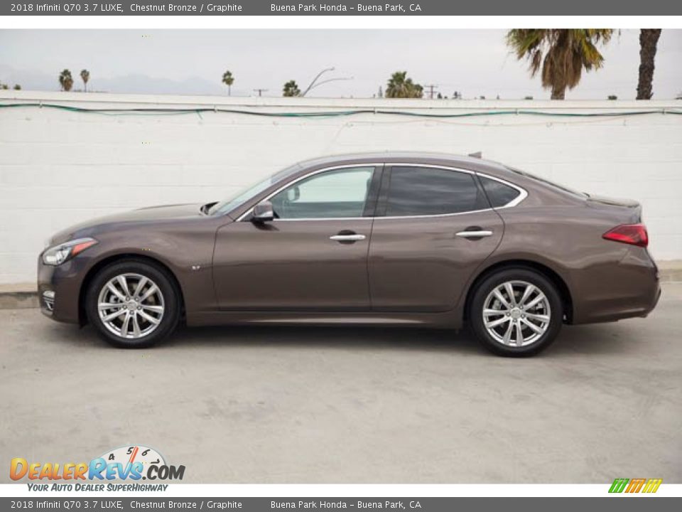 Chestnut Bronze 2018 Infiniti Q70 3.7 LUXE Photo #8