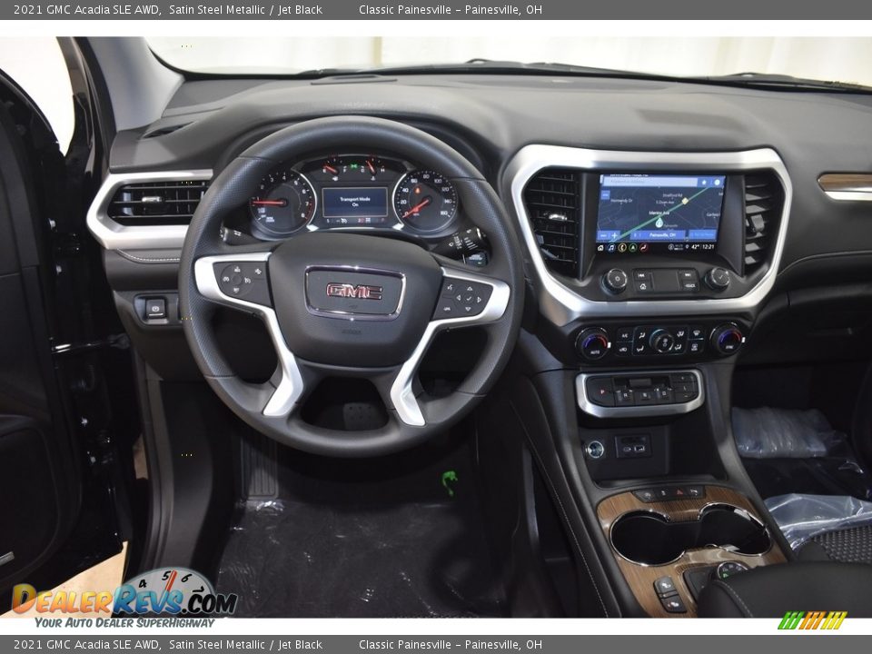 2021 GMC Acadia SLE AWD Satin Steel Metallic / Jet Black Photo #10