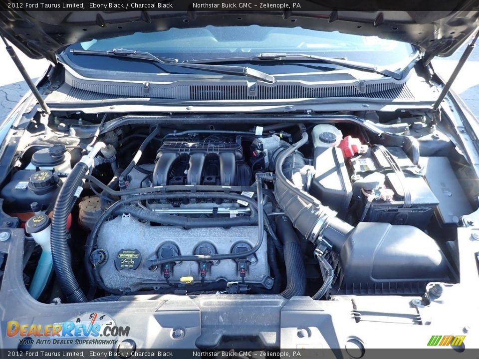 2012 Ford Taurus Limited Ebony Black / Charcoal Black Photo #2