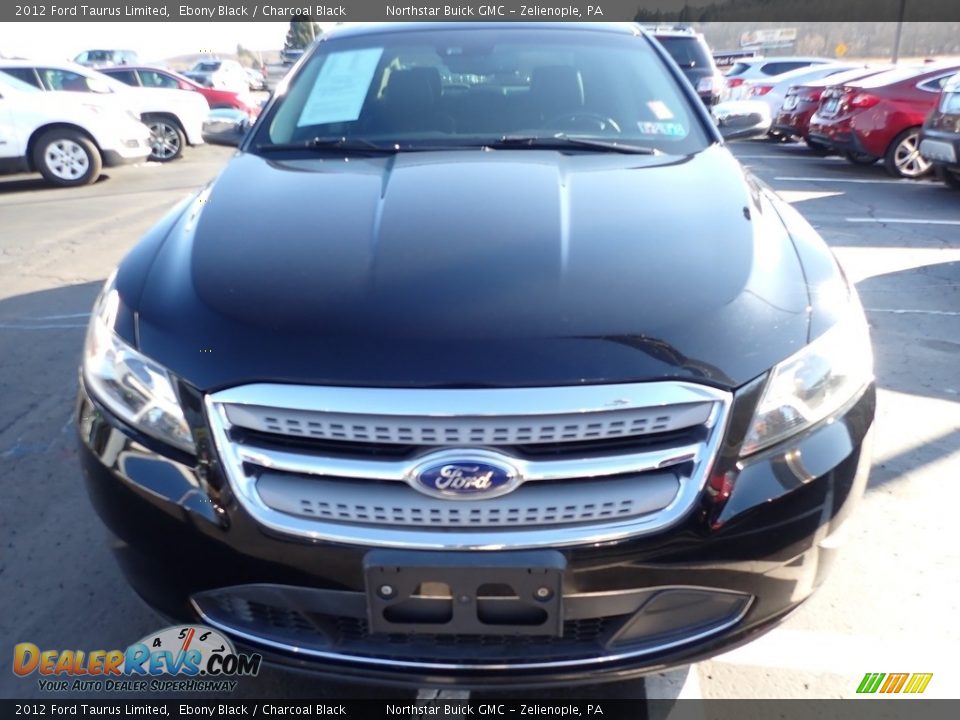 2012 Ford Taurus Limited Ebony Black / Charcoal Black Photo #3