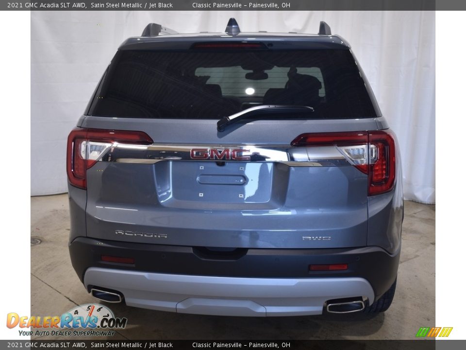 2021 GMC Acadia SLT AWD Satin Steel Metallic / Jet Black Photo #3