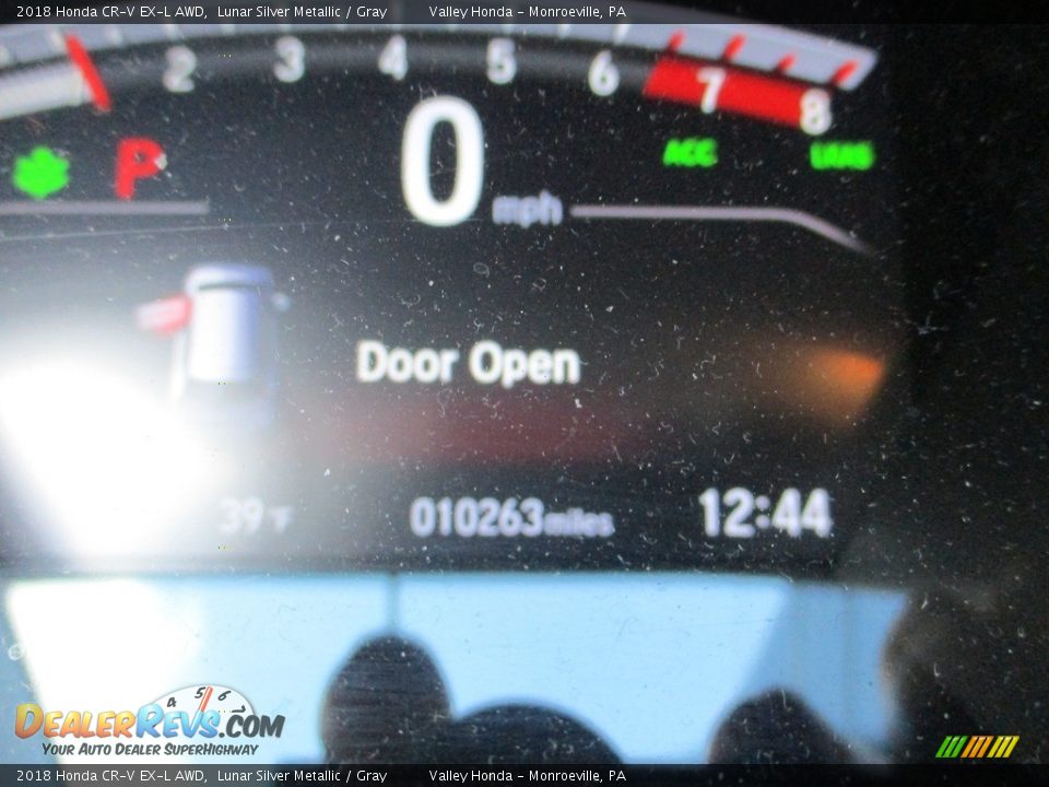 2018 Honda CR-V EX-L AWD Lunar Silver Metallic / Gray Photo #20