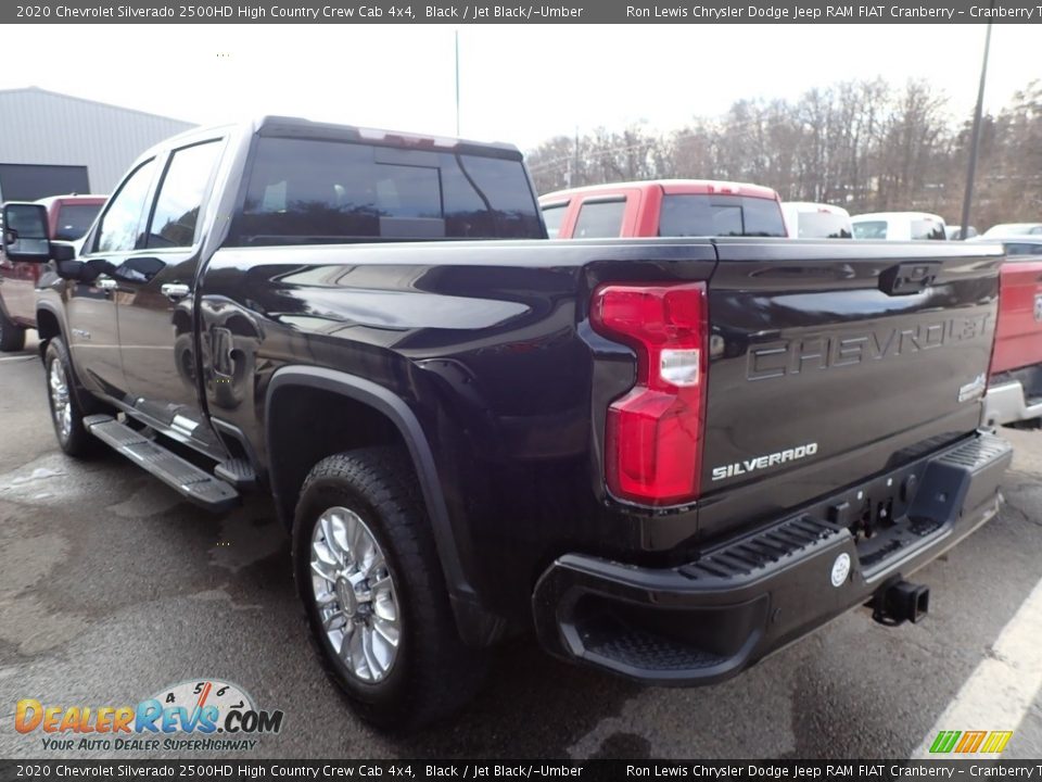 2020 Chevrolet Silverado 2500HD High Country Crew Cab 4x4 Black / Jet Black/­Umber Photo #4