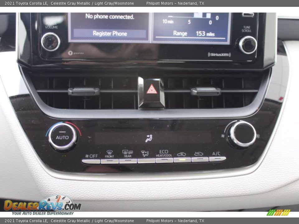 2021 Toyota Corolla LE Celestite Gray Metallic / Light Gray/Moonstone Photo #16