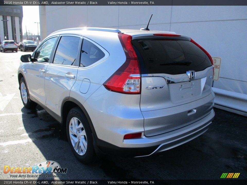 2016 Honda CR-V EX-L AWD Alabaster Silver Metallic / Black Photo #3
