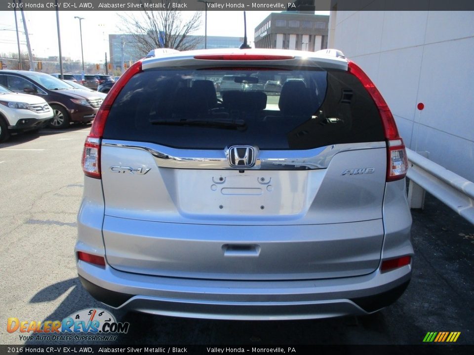 2016 Honda CR-V EX-L AWD Alabaster Silver Metallic / Black Photo #4