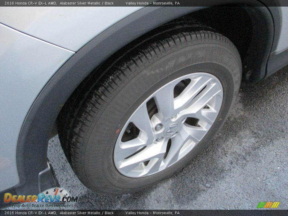 2016 Honda CR-V EX-L AWD Alabaster Silver Metallic / Black Photo #6
