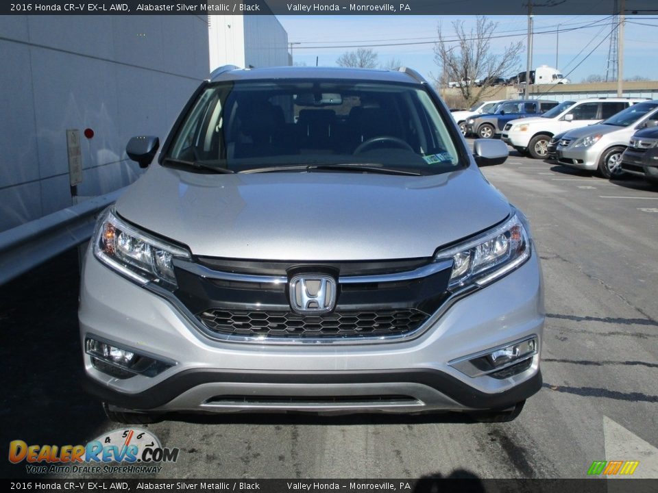 2016 Honda CR-V EX-L AWD Alabaster Silver Metallic / Black Photo #8