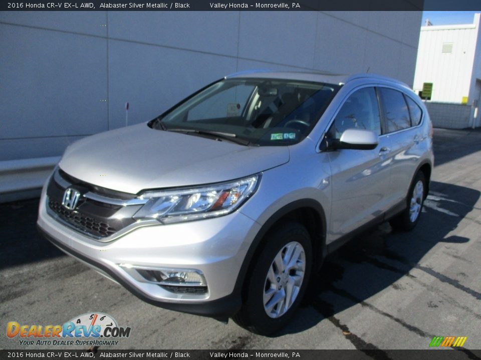 2016 Honda CR-V EX-L AWD Alabaster Silver Metallic / Black Photo #9