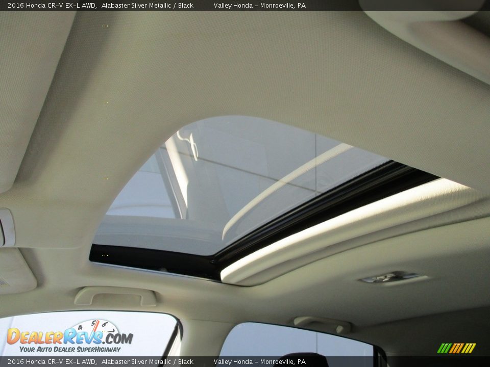 2016 Honda CR-V EX-L AWD Alabaster Silver Metallic / Black Photo #11