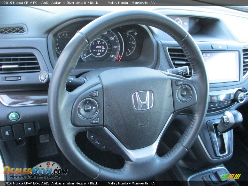 2016 Honda CR-V EX-L AWD Steering Wheel Photo #14