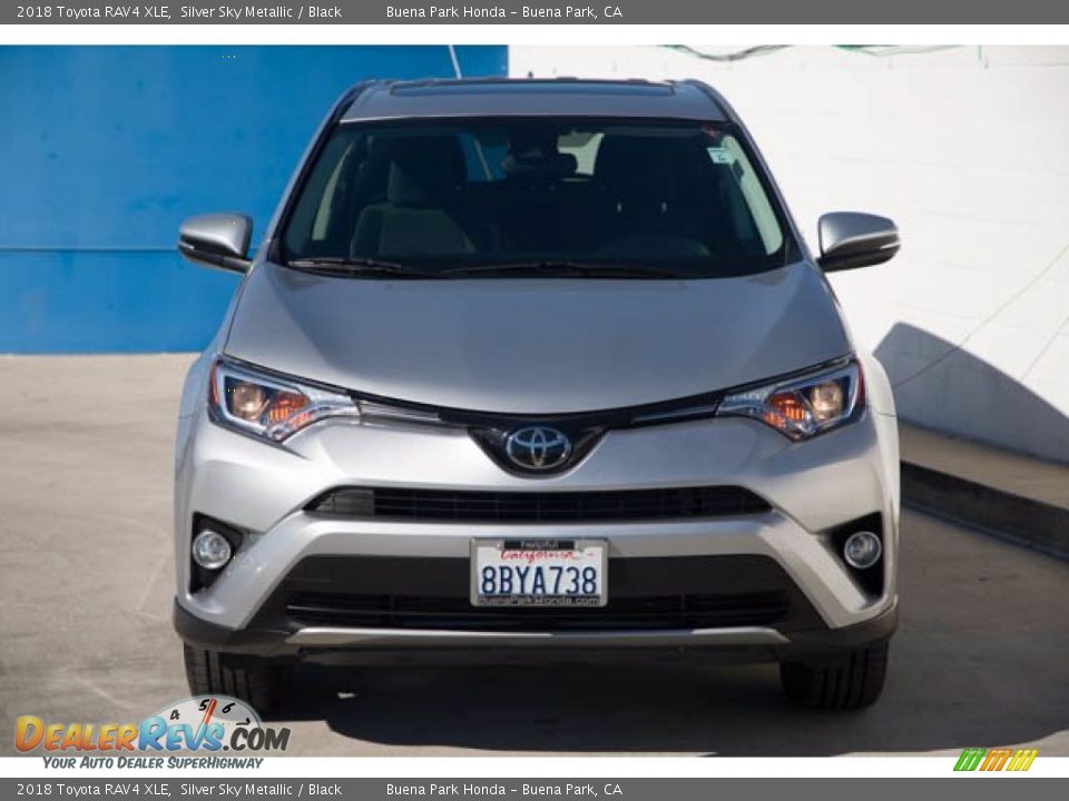 2018 Toyota RAV4 XLE Silver Sky Metallic / Black Photo #7